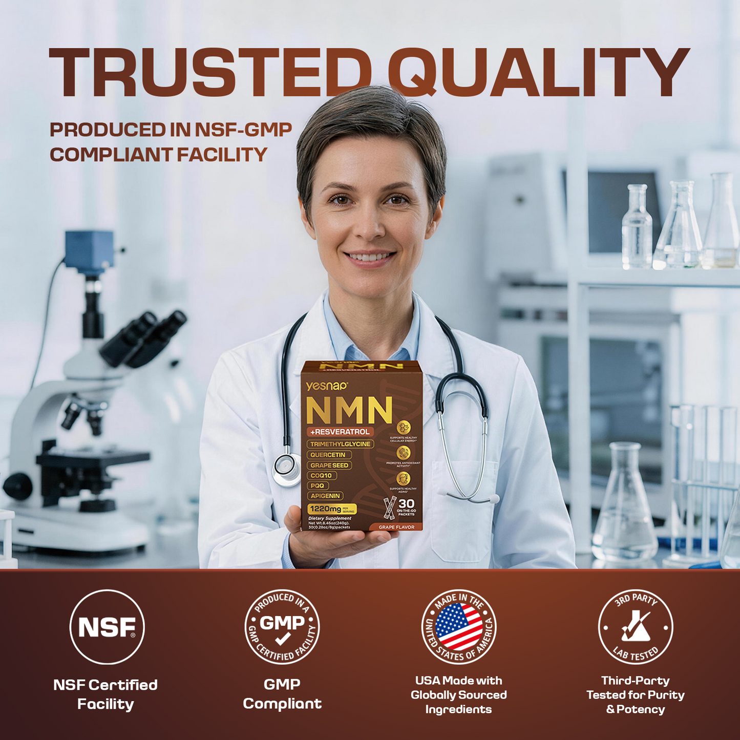 ๐ฌ๐ฒ๐๐ป๐ฎ๐ฝ NMN (Nicotinamide Mononucleotide)โข