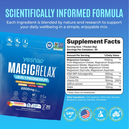 𝗬𝗲𝘀𝗻𝗮𝗽 MagicRelax™ 8-in-1 Magnesium Glute Booster