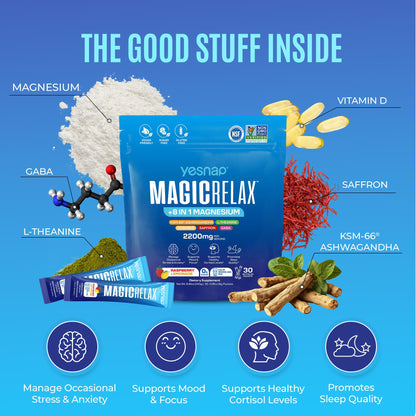 𝗬𝗲𝘀𝗻𝗮𝗽 MagicRelax™ 8-in-1 Magnesium Glute Booster
